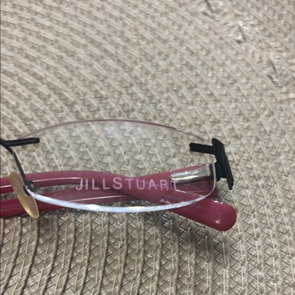 Jill Stuart Pink Rimless Glasses - Picture 2 of 8